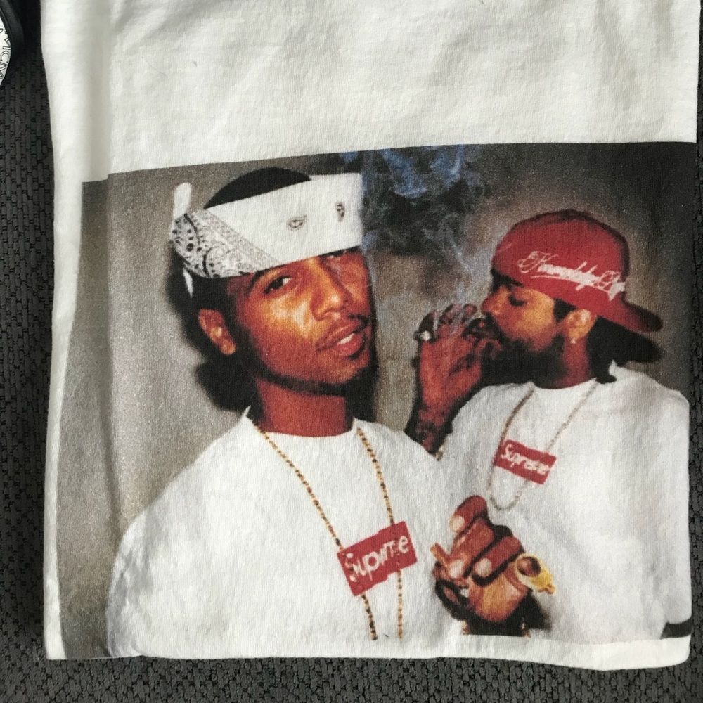 White dipset tee